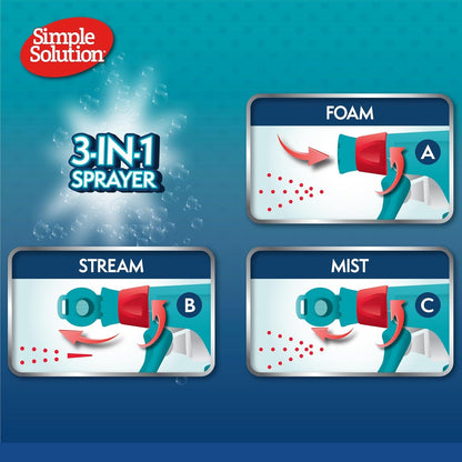 Extreme Pet Stain and Odour Remover, Enzymatic Cleaner with 3X Pro-Bacteria Cleaning Power - 945Ml